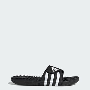 adidas Adissage Slides Men's Size 12 Core Black / Cloud White New With Box